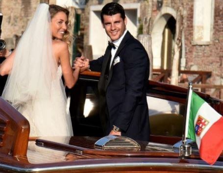 Wedding day of Susana Martin Ramos son Alvaro Morata.